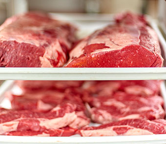meat cutting - Schiff's USDA meat cutting facility